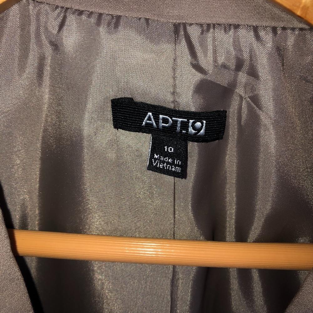 Apt. 9 | *NEW* Women's Tan Suit Jacket sz 10 - Picture 3 of 7